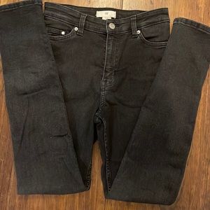 H&M High Waisted Black Jegging/Skinny Jean